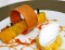Gekarameliseerde ananas met karamelsaus